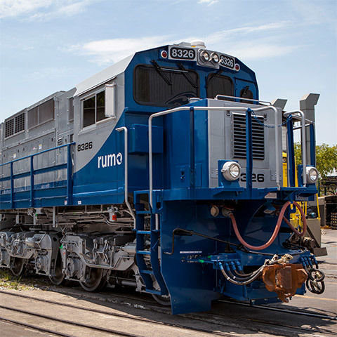 Diesel locomotive - ES43BBi - Wabtec Corporation - freight