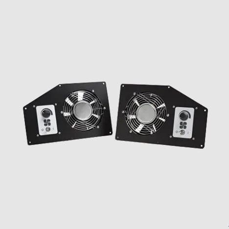 Axial fan - ME8110 - Wabtec Corporation - for air circulation / DC / brushless motor