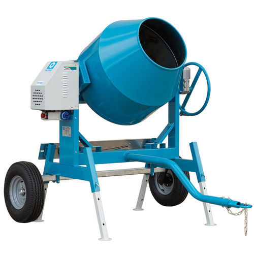 Electric concrete mixer - BRF series - Officine Polieri s.r.l. - gasoline engine / diesel engine / trailer