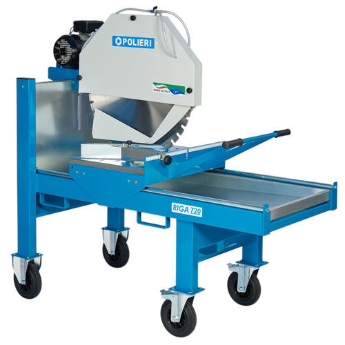 Circular sawing machine - Riga 720 - Officine Polieri s.r.l. - sliding table / for concrete / for stone