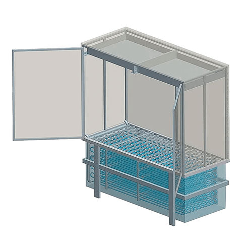 Water cooler - TALLERES FARRAÚS sl. - for fruits and vegetables / stainless steel / high-speed
