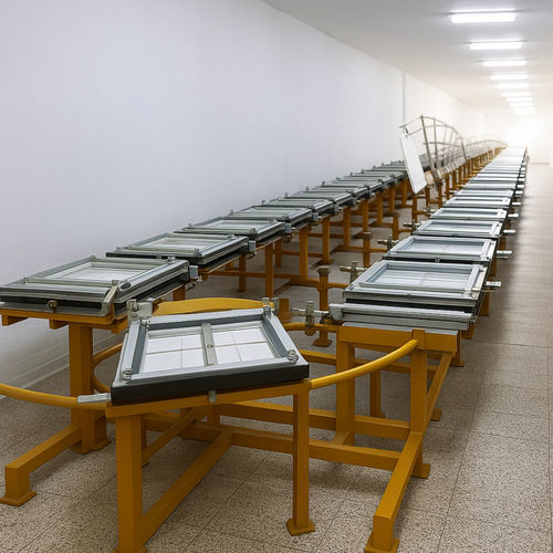 Plaster element production line - LC - TALLERES FARRAÚS sl. - automated / continuous