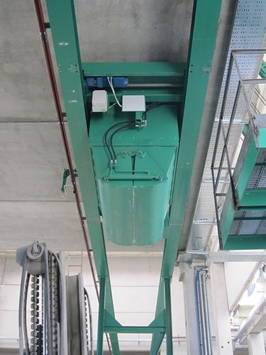 Distribution hopper - CROCI MARIO E FIGLI SRL - for concrete