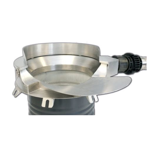 Galvanized steel annular suction ring - WattOhm - dust control