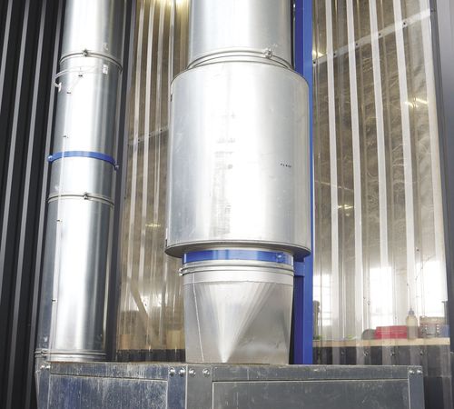 Ventilation silencer - GIRARDEAU SAS - exhaust / air duct / for ventilation systems