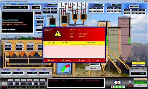 Control software - e-Batch Concrete - DEDOUSSIS ENGINEERING LTD. - production management / SCADA / reporting