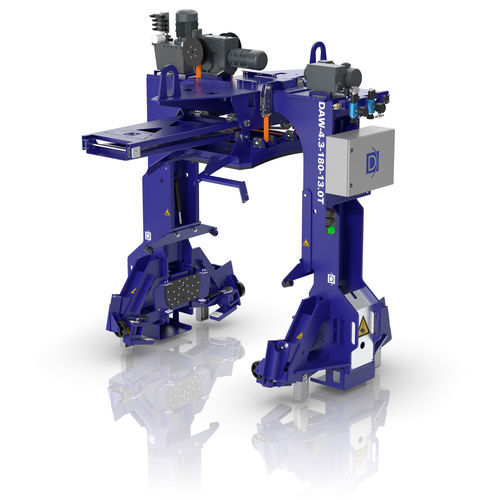 Concrete slab lifting and turning clamp - DAW-180 - DEVO-Tech AG Tunnelbau & Vakuumtechnik - vertical / horizontal / pneumatic