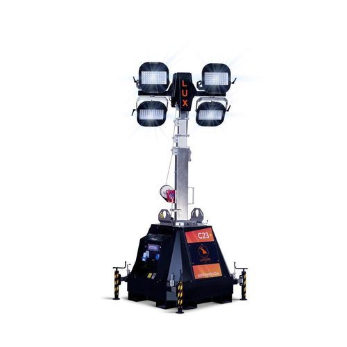 LED light tower - LUX C23 PLUS - LUXTOWER - Branch of M.E.TA. Srl