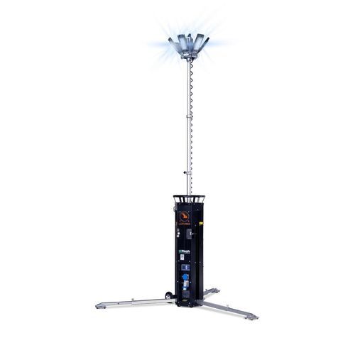 LED light tower - LUX S11 - LUXTOWER - Branch of M.E.TA. Srl - single-phase