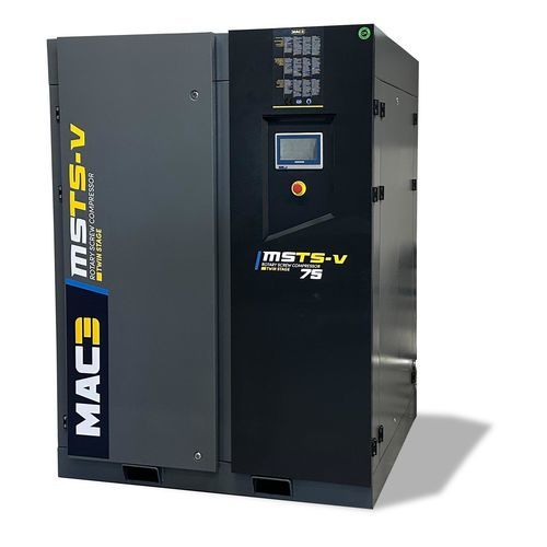 Screw compressor - MSTS-V series - MAC3 - air / electric / stationary