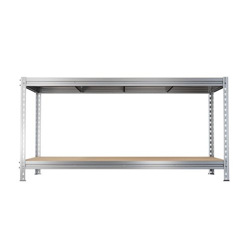 Steel workbench - W.S. Worldwide Shelving GmbH - garage / assembly / modular