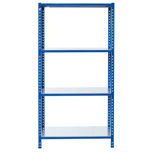 Storage warehouse shelving - W.S. Worldwide Shelving GmbH - with shelves / dynamic / adjustable