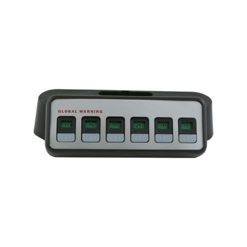 6-button push-button box - 1004072 - C.O.B.O. SpA - IP66 / with LED indicator
