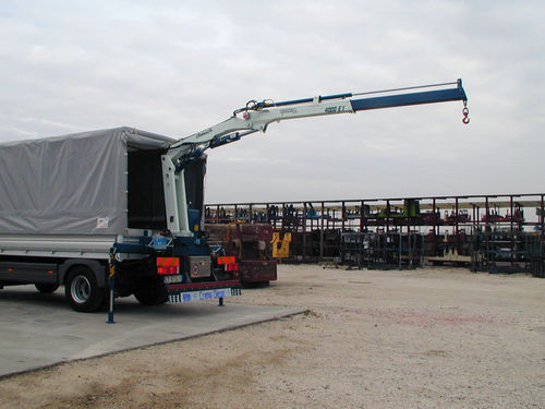 Fixed crane - 4000 E - Cormach S.r.l. - boom / for marine applications / lifting