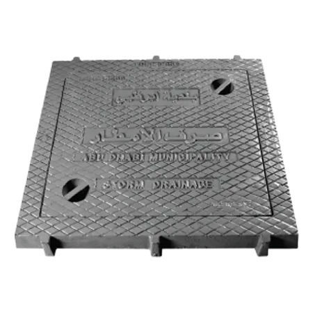 Cast iron manhole cover - Crescent Foundry Company Pvt. Ltd Co Pvt. Ltd. - square / round / rectangular