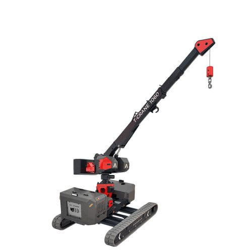 Self-propelled crane - T-CRANE 1060 - ALMAC S.r.l. - for construction / lifting / electric