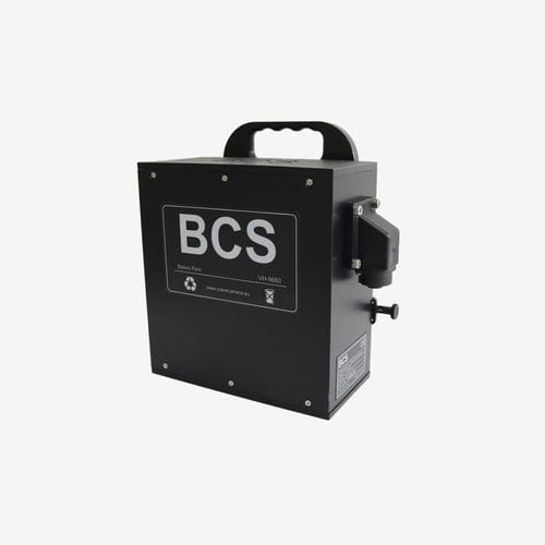 Square battery - VH-9660 - BCS Cranecamera B.V. - 12 V / solar