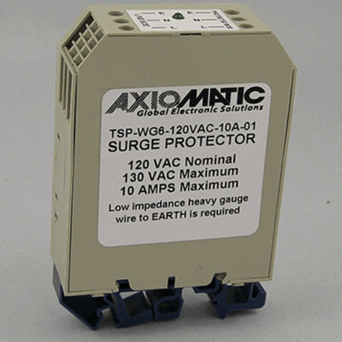 LED lighting surge protector - TSP-WG6-120VAC-10A-01 - Axiomatic Technologies Corporation - modular
