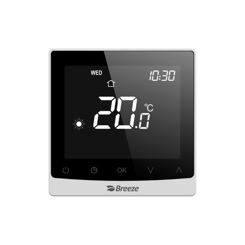 Programmable thermostat - BC205-E - Beijing Breeze Technology Co.,Ltd - wall-mounted / flush diaphragm / surface-mount