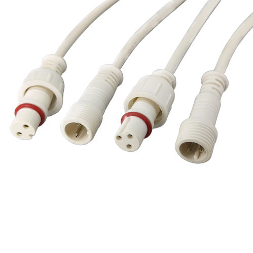 Waterproof connector - M10 x - Fongkit Electronic Manufacturer CO.,LTD - data / electrical power supply / PVC