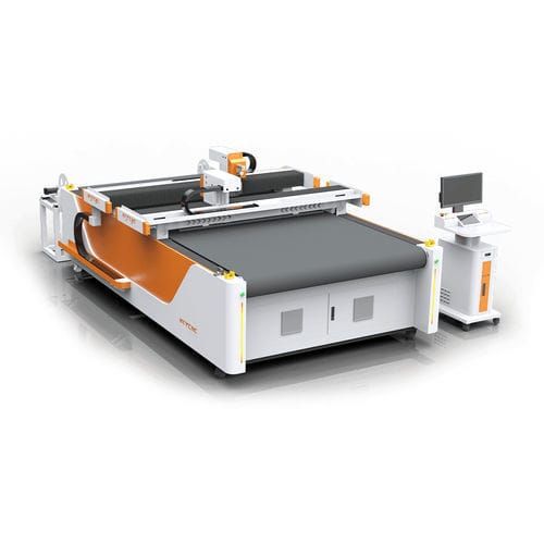 Leather cutting machine - HTY - Jinan Red Sun CNC Equipment Co., Ltd. - knife / for polyurethane / textile