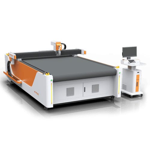 Oscillating blade cutting machine - HTY - Jinan Red Sun CNC Equipment Co., Ltd. - for leather / for insulation panel / CNC