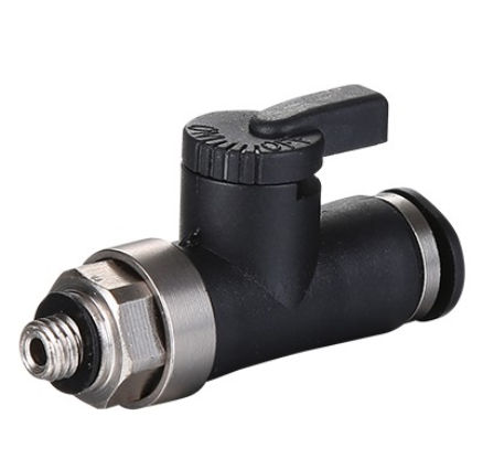 Pneumatic fitting - BV series - Ningbo Phen Automation Co., Ltd - push-in / elbow / metal