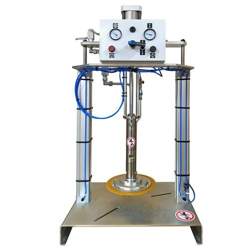 Barrel pump - AP80-56-1 - LUPEG GmbH - for adhesives / electric / mobile