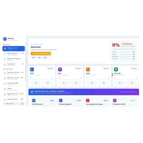 Cybersecurity software - Normeon - DKM Interactive - industrial / for the healthcare sector / AI-assisted