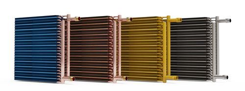 Industrial refrigeration exchange coil - Intersam - custom-made / finned / stainless steel