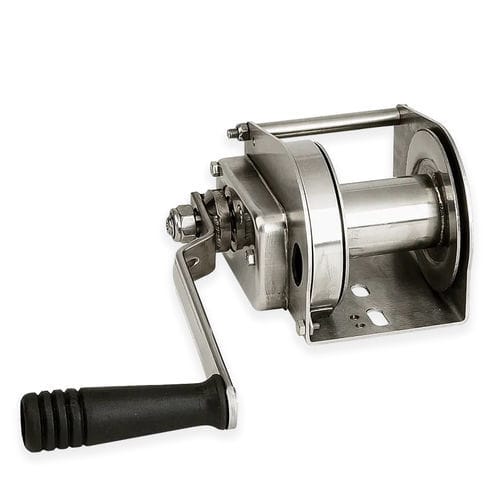Stainless steel winch - 4AFID - Talbot Decoupage Emboutissage - manual / for cables / lifting