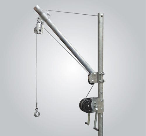 Pillar jib crane - DV200GV - Talbot Decoupage Emboutissage - wall-mounted / floor-mounted / 360°