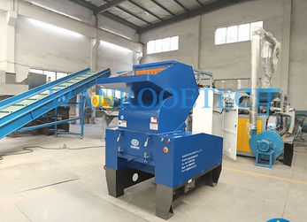 Plastic recycling plant - PNSC series - WANROOE-TECH - aluminum / for chemical products / crushing