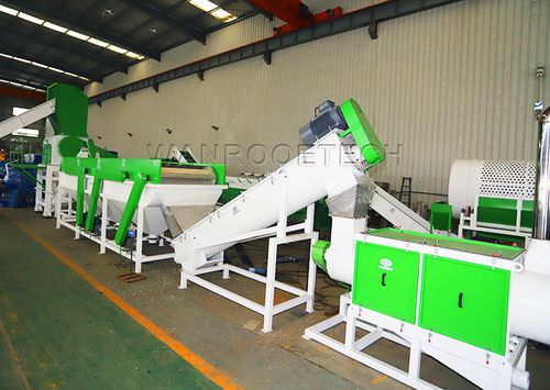 Water washing line - PNQT series - WANROOE-TECH - automatic / industrial / for the recycling industry