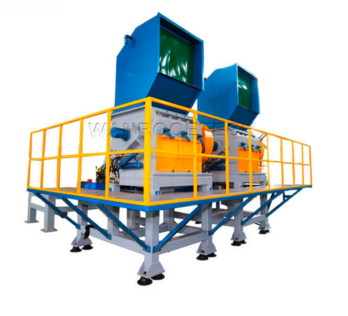Jaw crusher - PNGM-42/08 - WANROOE-TECH - stationary / for plastic bottles
