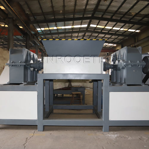 Primary shredder - PNSS - WANROOE-TECH - double shaft / for plastic waste / metal