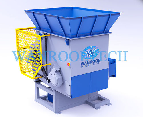 Single shaft shredder - PNDS series - WANROOE-TECH - paper / metal / for electronics scrap