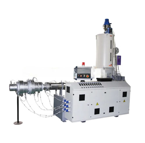 Single screw screw extruder - SJ series - WANROOE-TECH - tube / for PP / for PE
