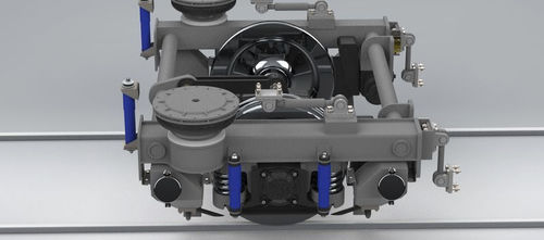 Freight bogie - CFD Group - standard gauge / metre gauge / disc brake