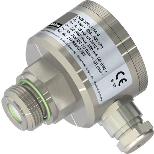 O-ring pressure switch - PR20 - Nöding Messtechnik - threaded / flush diaphragm / stainless steel