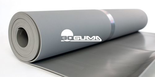Electrically isolating mat - DEK4-H0-IR - BOGUMA, s.r.o. - smooth / rubber / gray