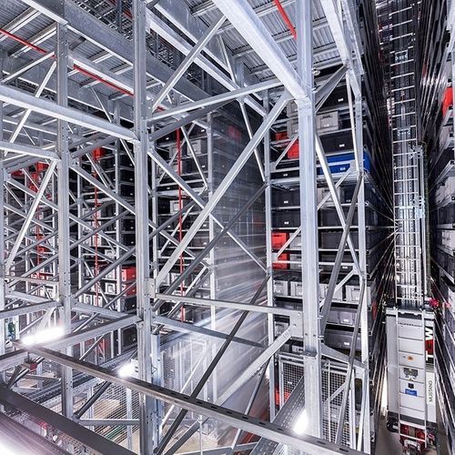 Automatic stacker crane - TGW Mustang R - VRC WAREHOUSE TECHNOLOGIES