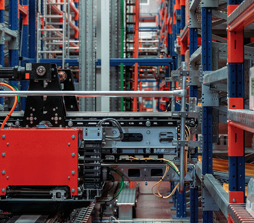 Automatic stacker crane - Transelevador - VRC WAREHOUSE TECHNOLOGIES - tridirectional / for storage systems / for warehouse