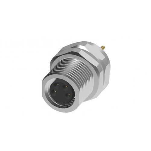 Data connector - M8A04-S08F-LD0-J0 - Prodaconn Technology Co., Ltd - board-to-wire / circular / through-hole