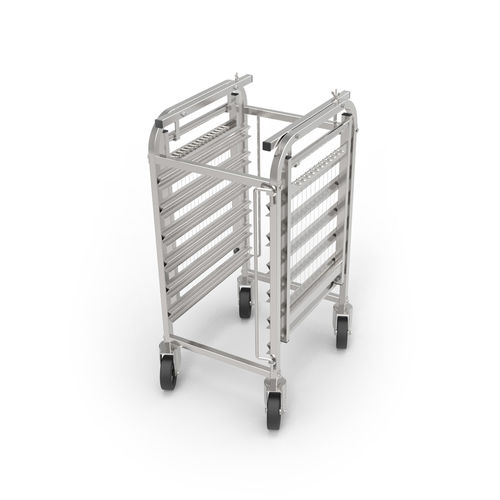 Tray cart - Kadzama - transport / stainless steel