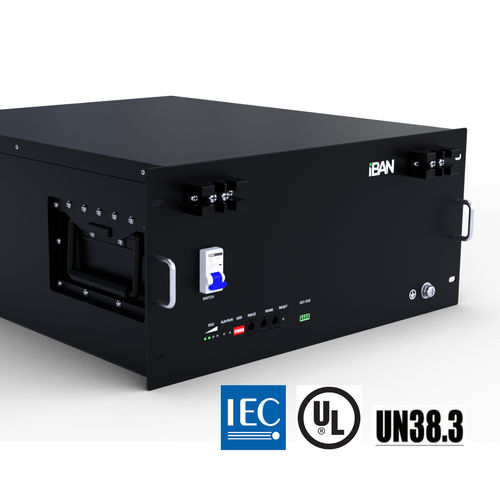 Lithium battery - EBS 48200 - IBAN POWER - 48 V / for telecommunications equipment / IEC