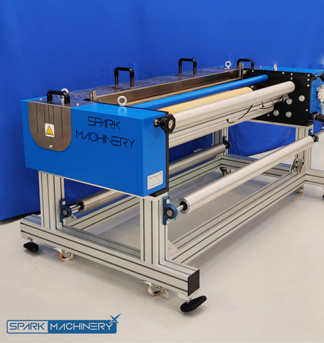 Hot microperforating unit - HN100 - Spark Machinery srl - for plastic films