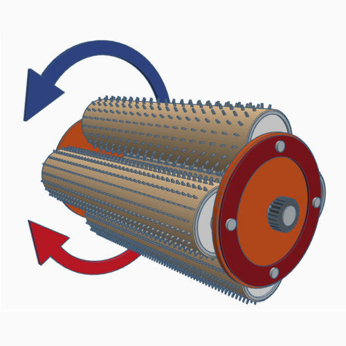 Perforating machine for the packaging industry - CN-EC  - Spark Machinery srl - in-line