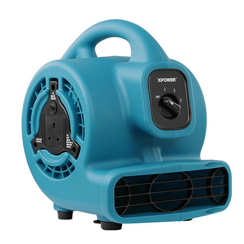 Air blower - P-80A - XPOWER GmbH - centrifugal / three-stage / drying