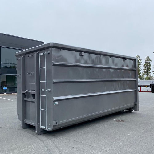 Steel waste container - CLC series - Ecopress group - crane-lift / for urban waste / modular